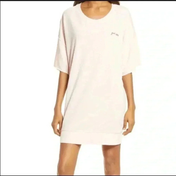 🆕 Free People Ivory Cozy Cool Girl Lounge T-Shirt M🆕 - Picture 5 of 16